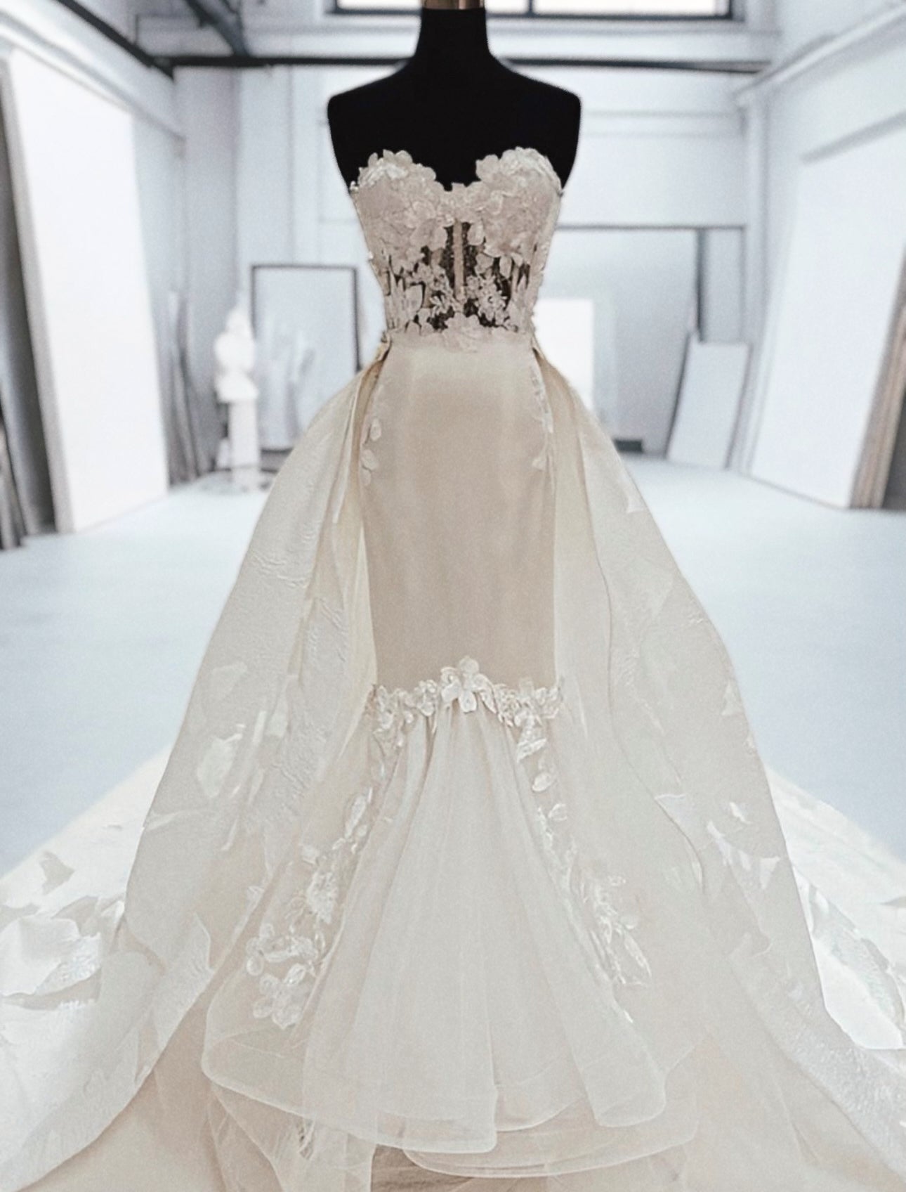 3 Ways to Create a 2-in-1 Wedding Dress by Lauren Elaine