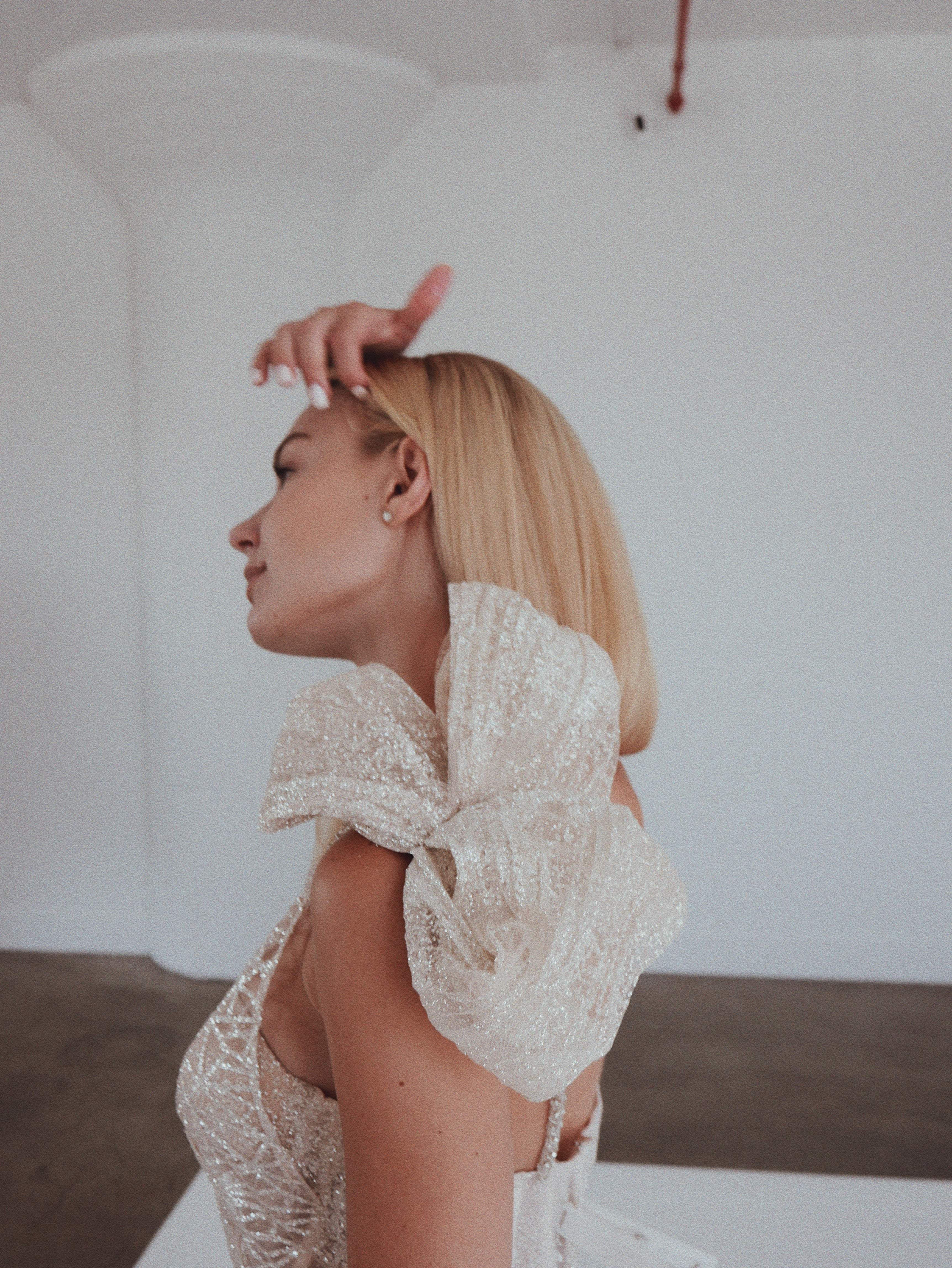 Detachable Sparkle Orchid Bow