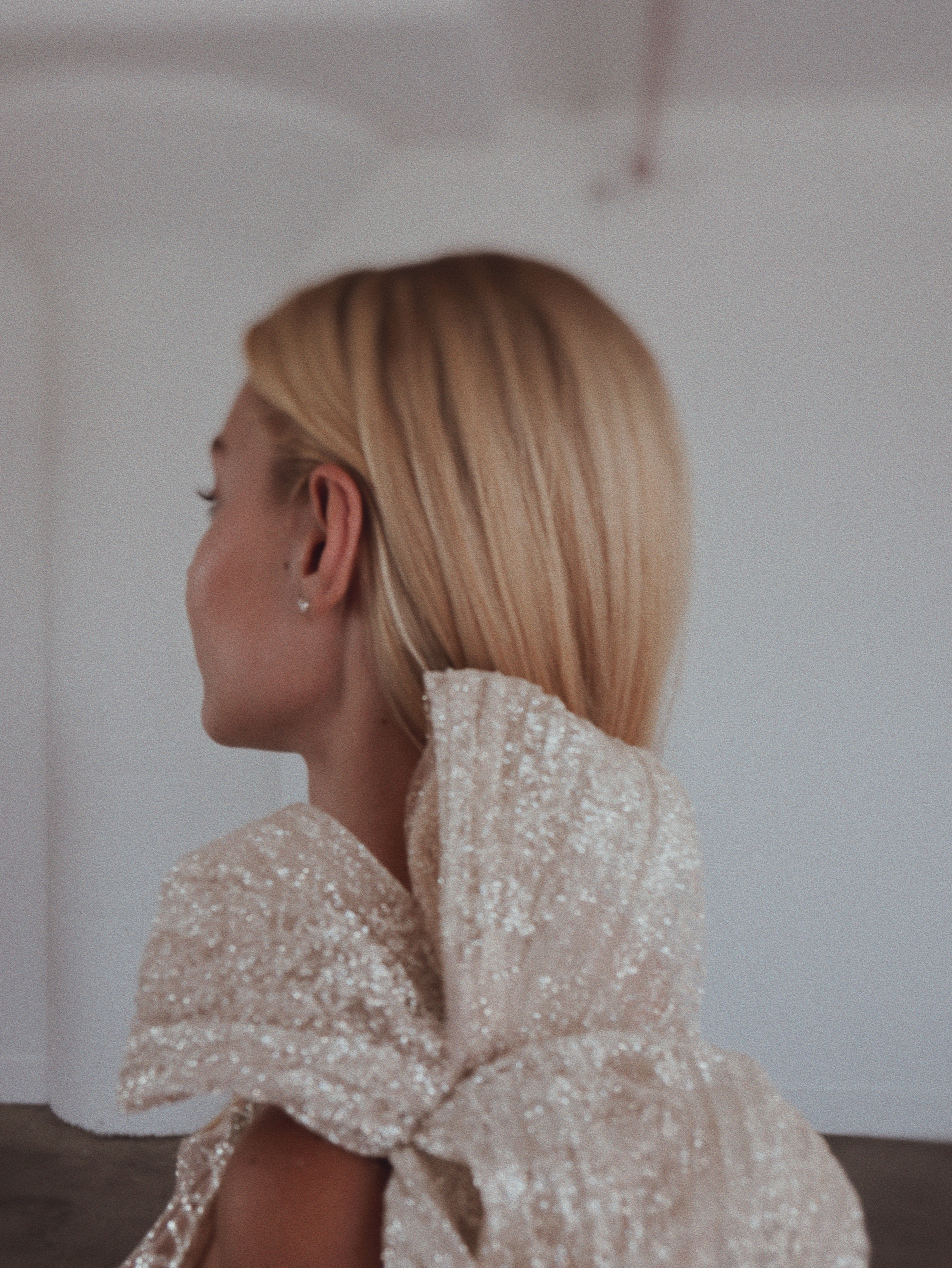 Detachable Sparkle Orchid Bow