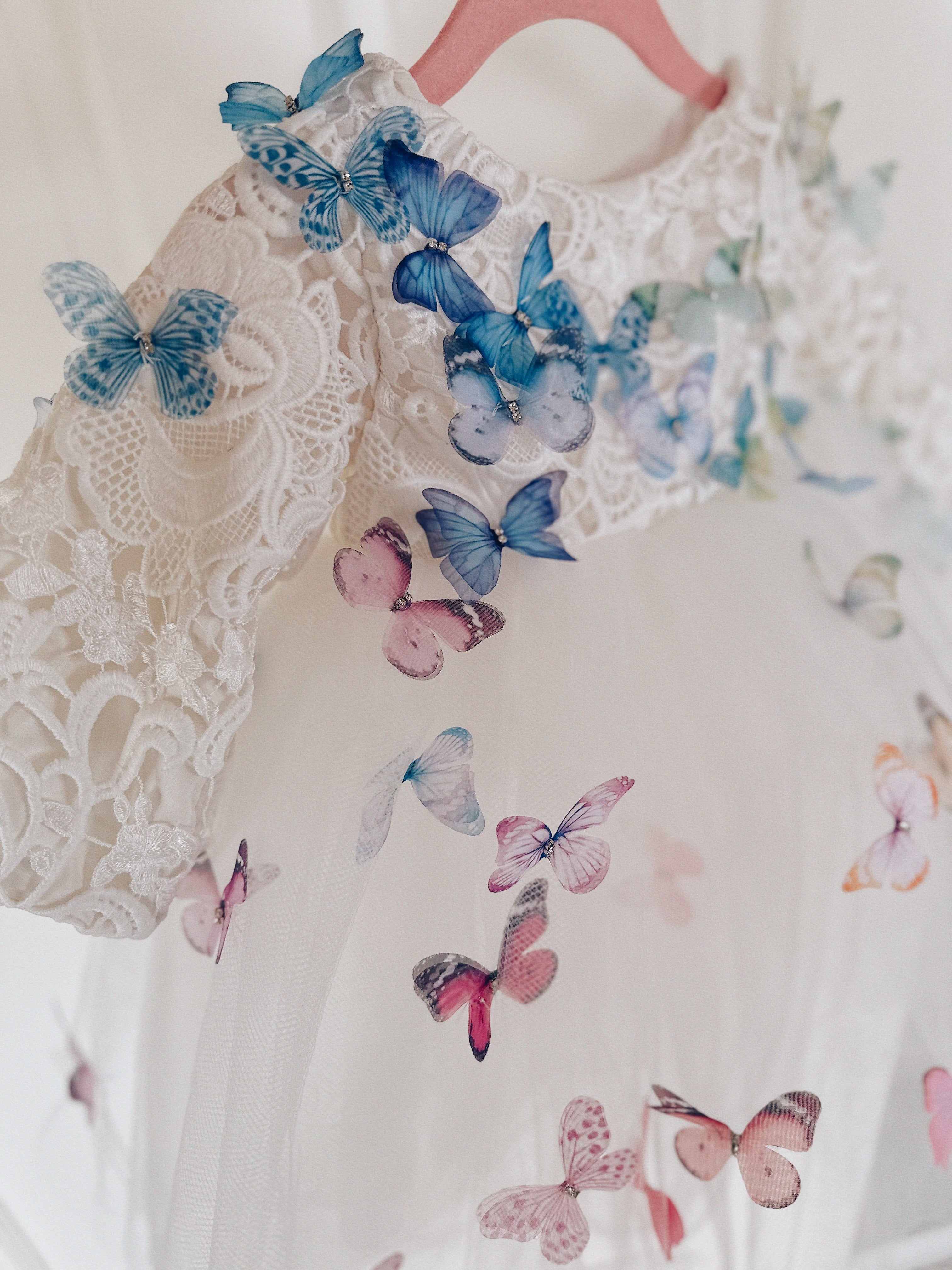 Fairytale Princess Butterfly dress by Lauren Elaine Bridal 