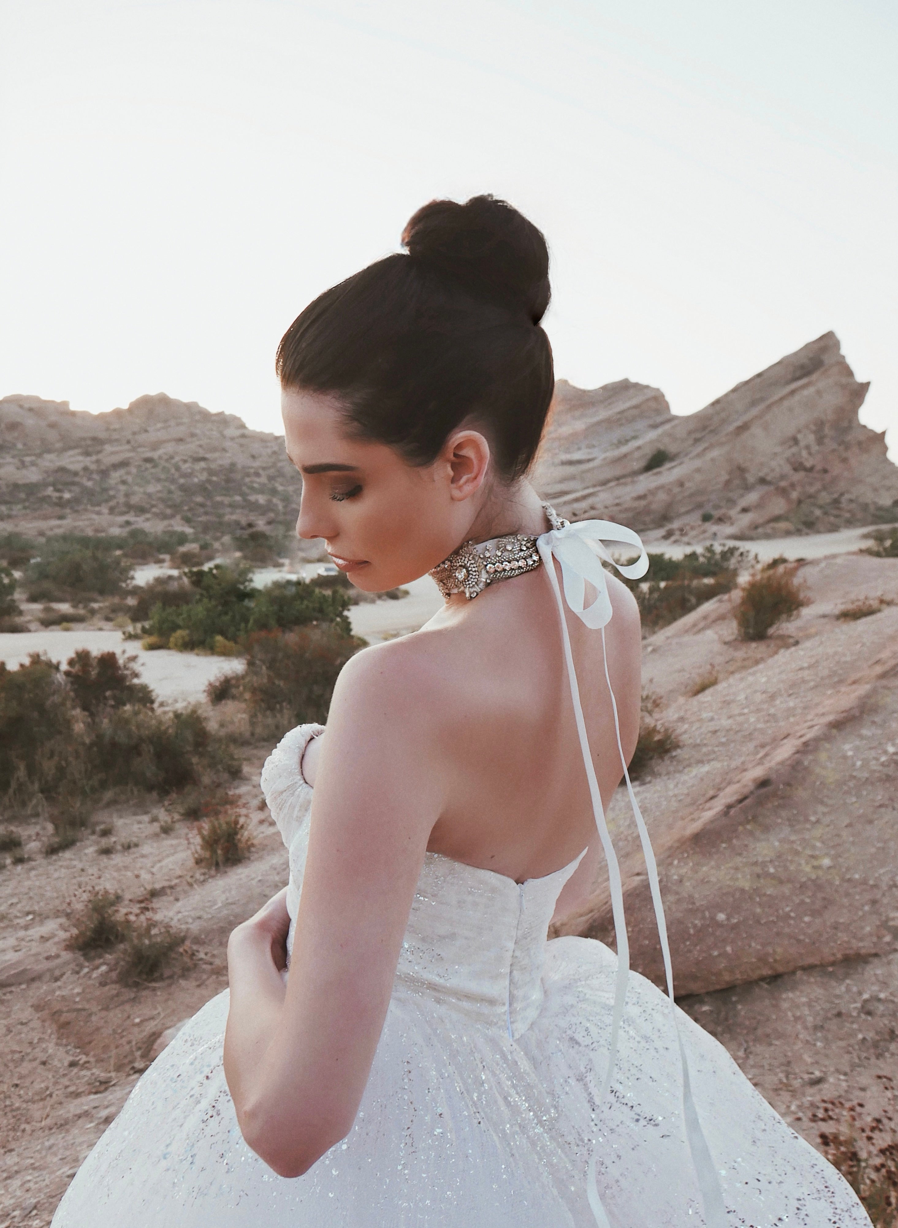 Starlight Crystal Bridal Choker