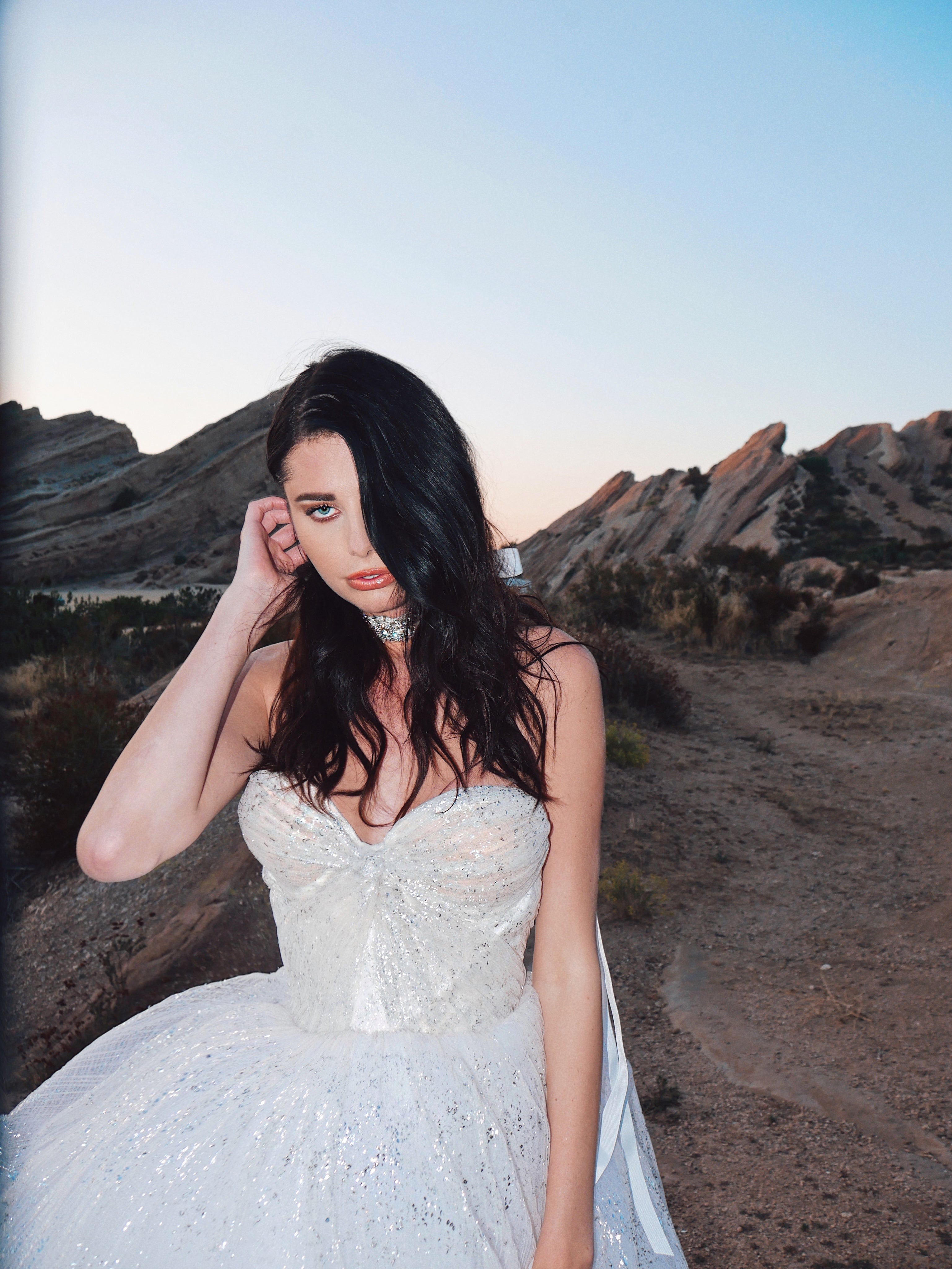 Starlight Crystal Bridal Choker