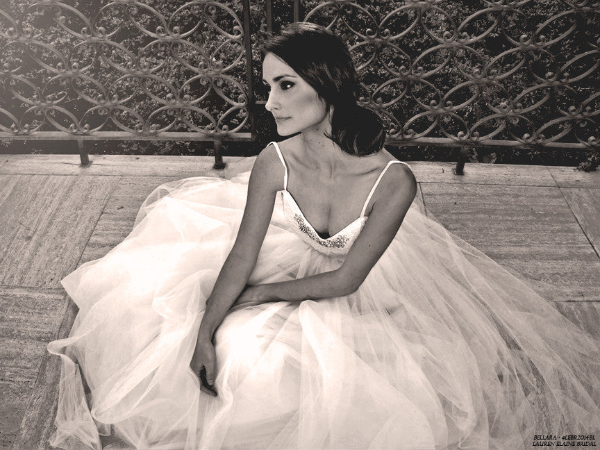 Open Back, Tulle, French Lace, Swarovski Crystal, Ball Gown