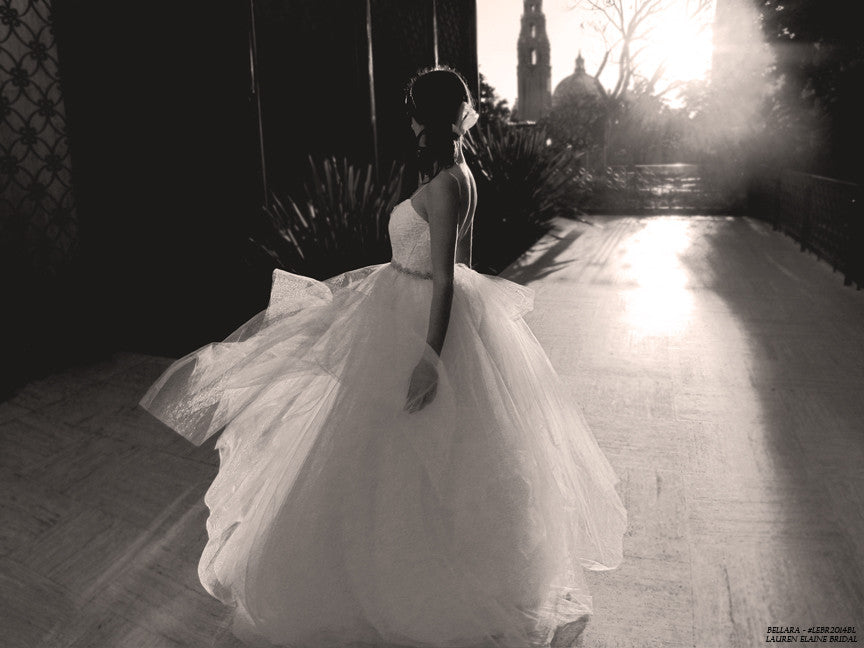 Open Back, Tulle, French Lace, Swarovski Crystal, Ball Gown