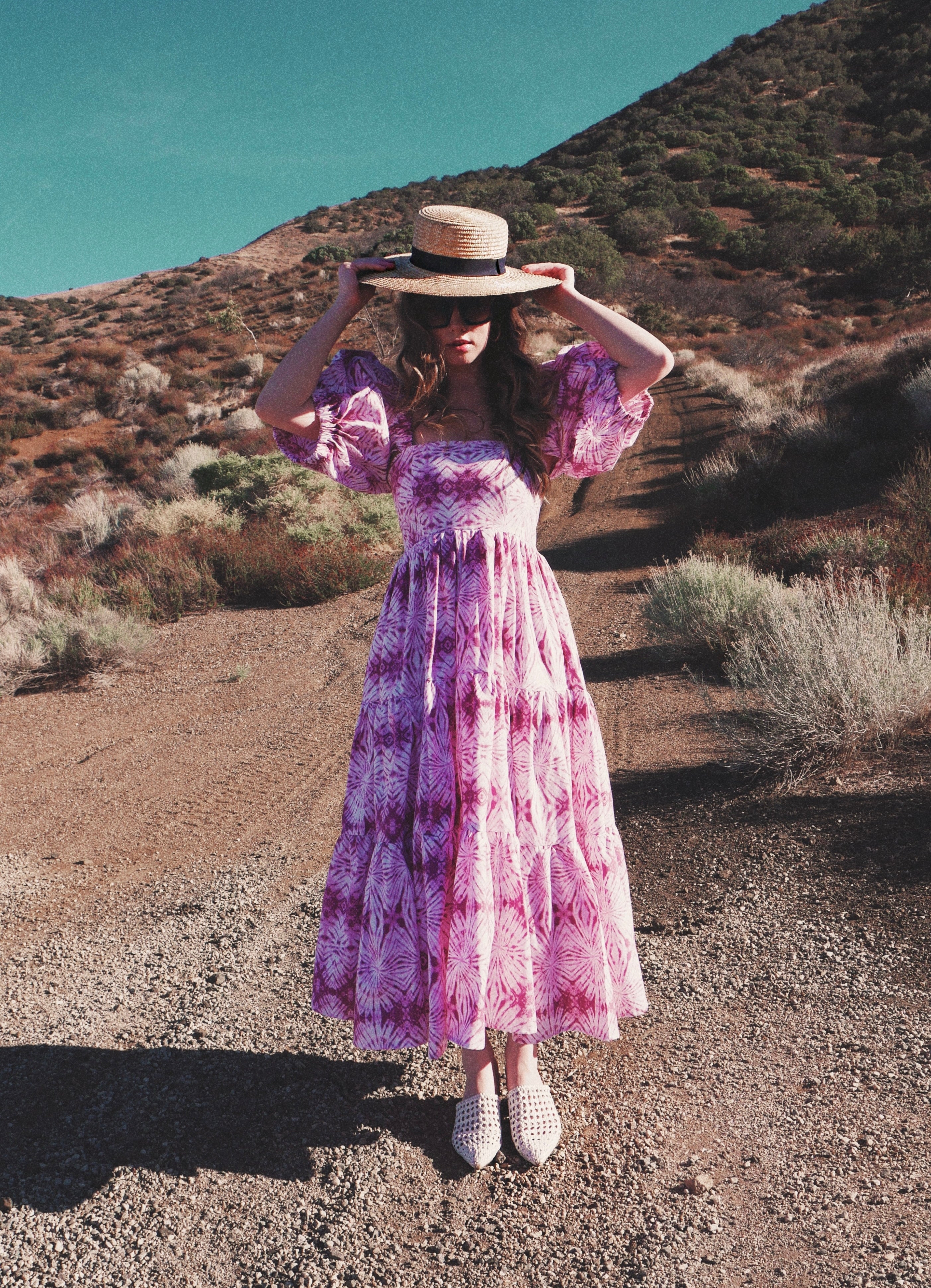 DAZED BUT NOT CONFUSED Ruffle Puff Dress