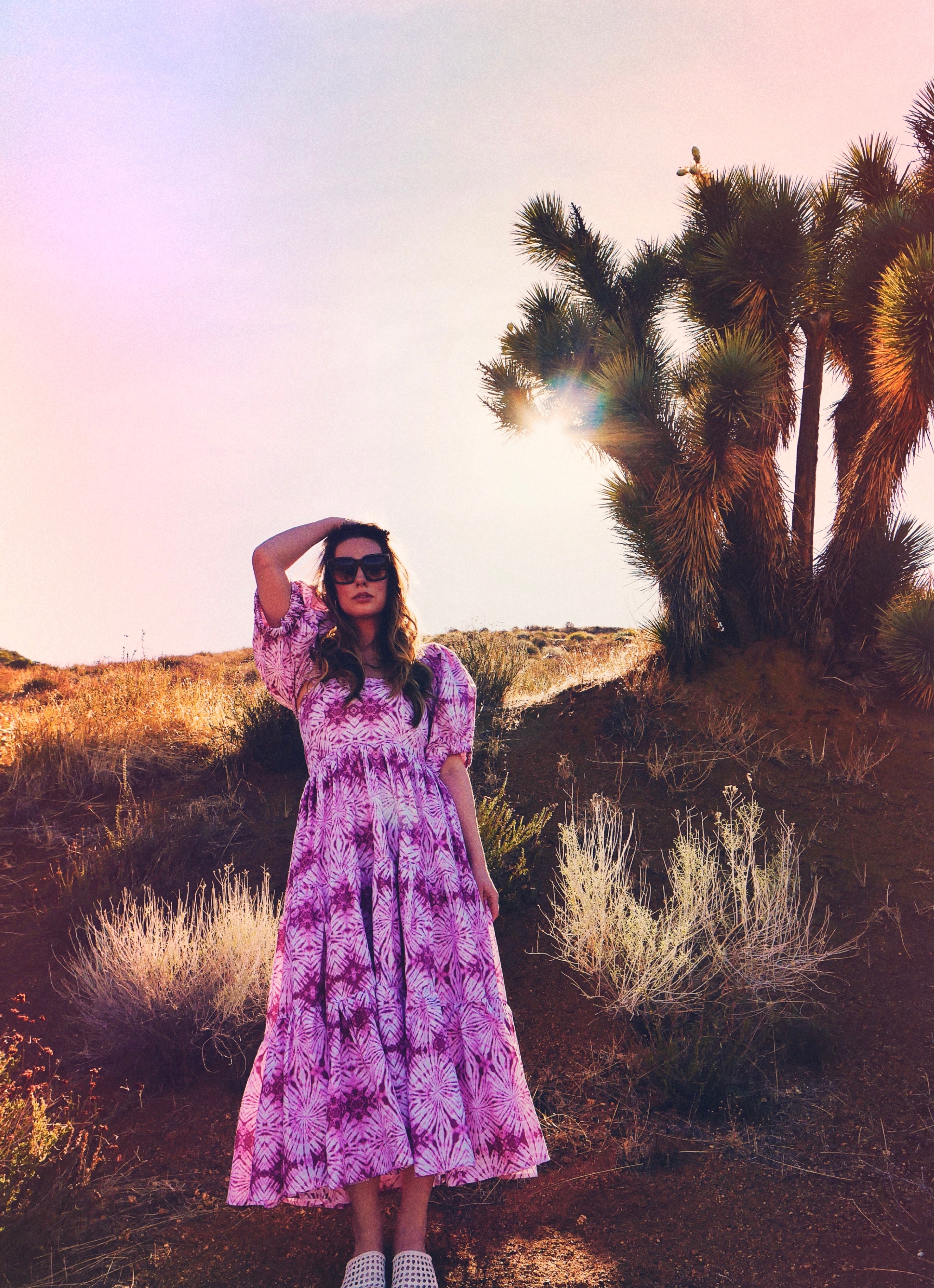 DAZED BUT NOT CONFUSED Ruffle Puff Dress