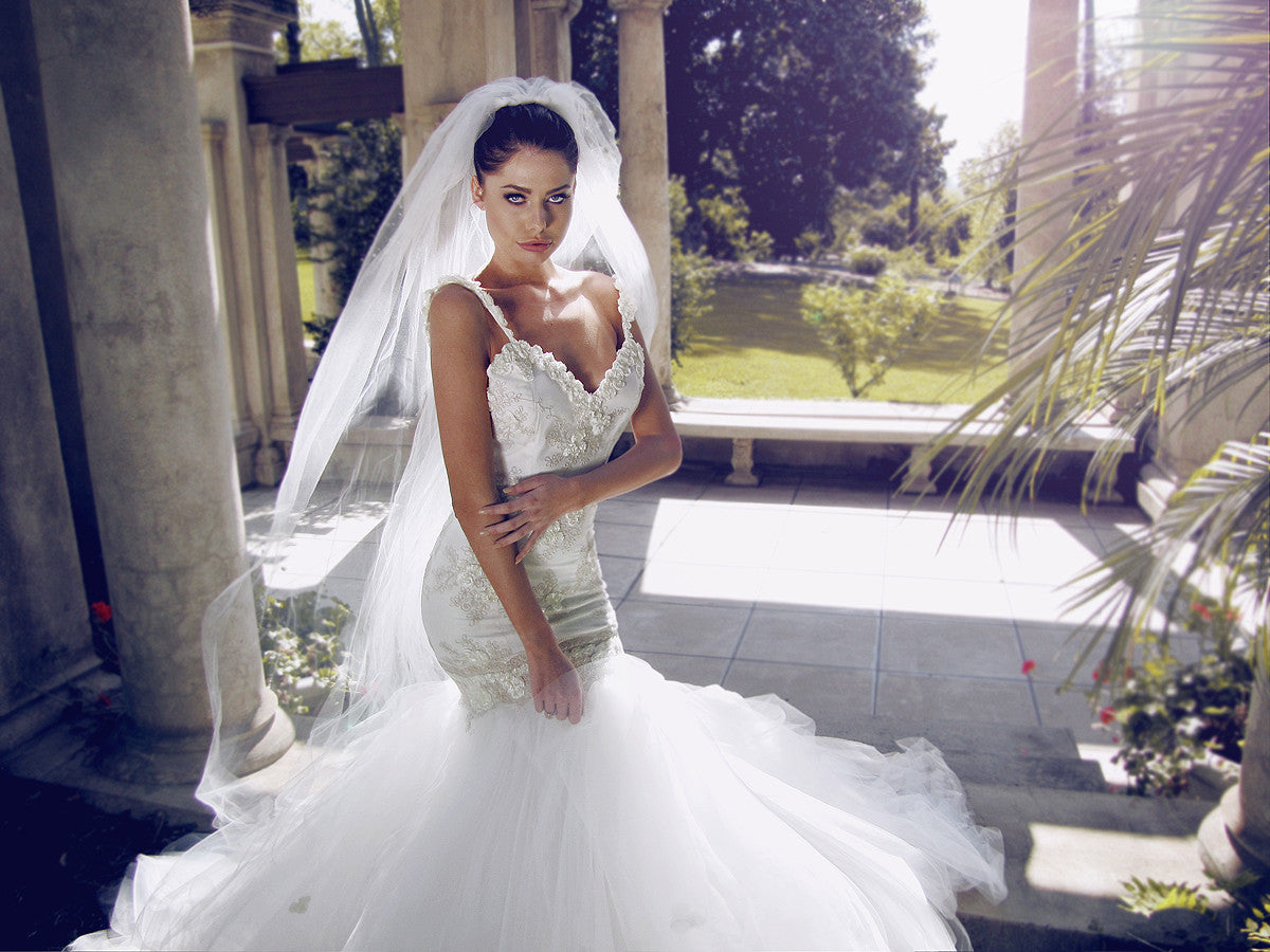 Wisteria by Lauren Elaine Bridal. Vintage inspired bridal.