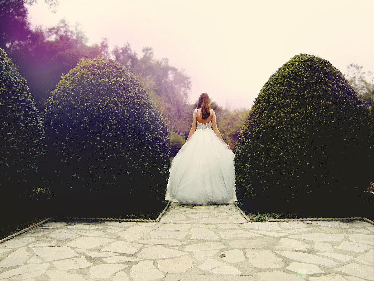 Lauren Elaine Monarch bridal gown. Made in the USA.