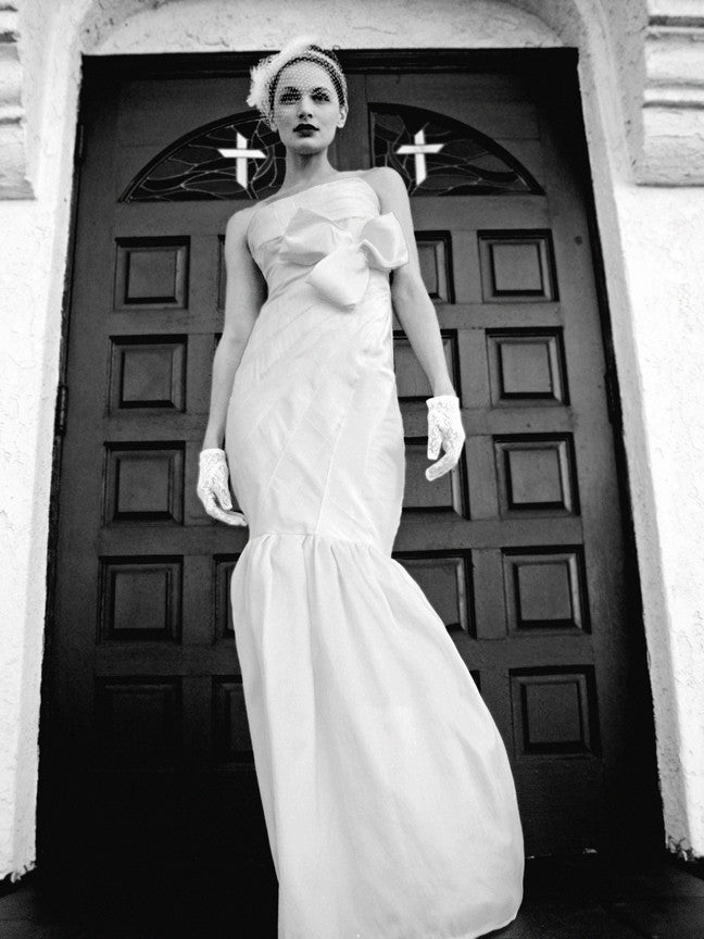 Orchid Gown by Lauren Elaine Bridal, mad in the USA