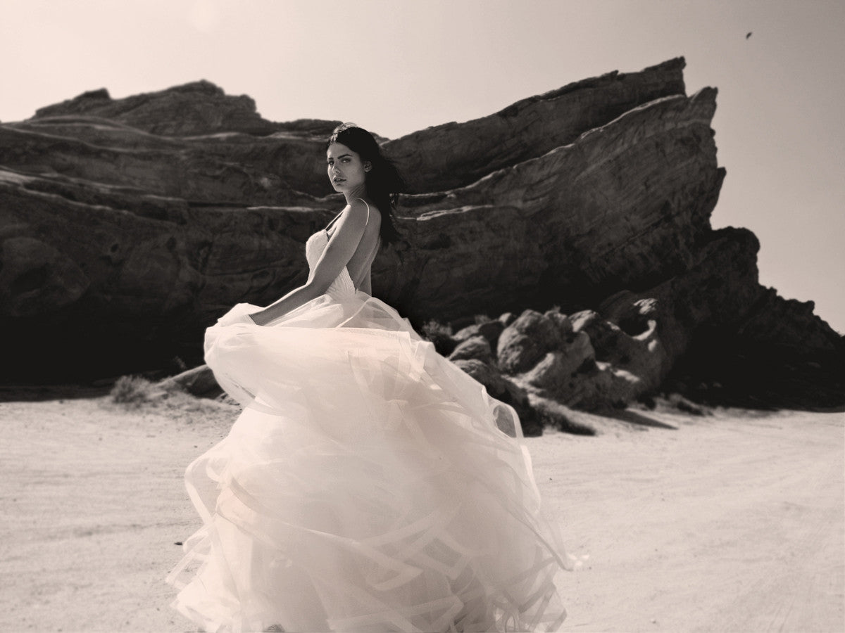 fairytale sequin wedding dresses and gowns by lauren elaine bridal in los angeles