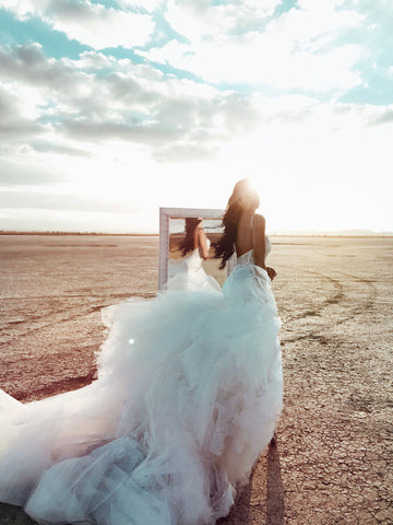 LAUREN ELAINE BRIDAL:  Pandora Gown