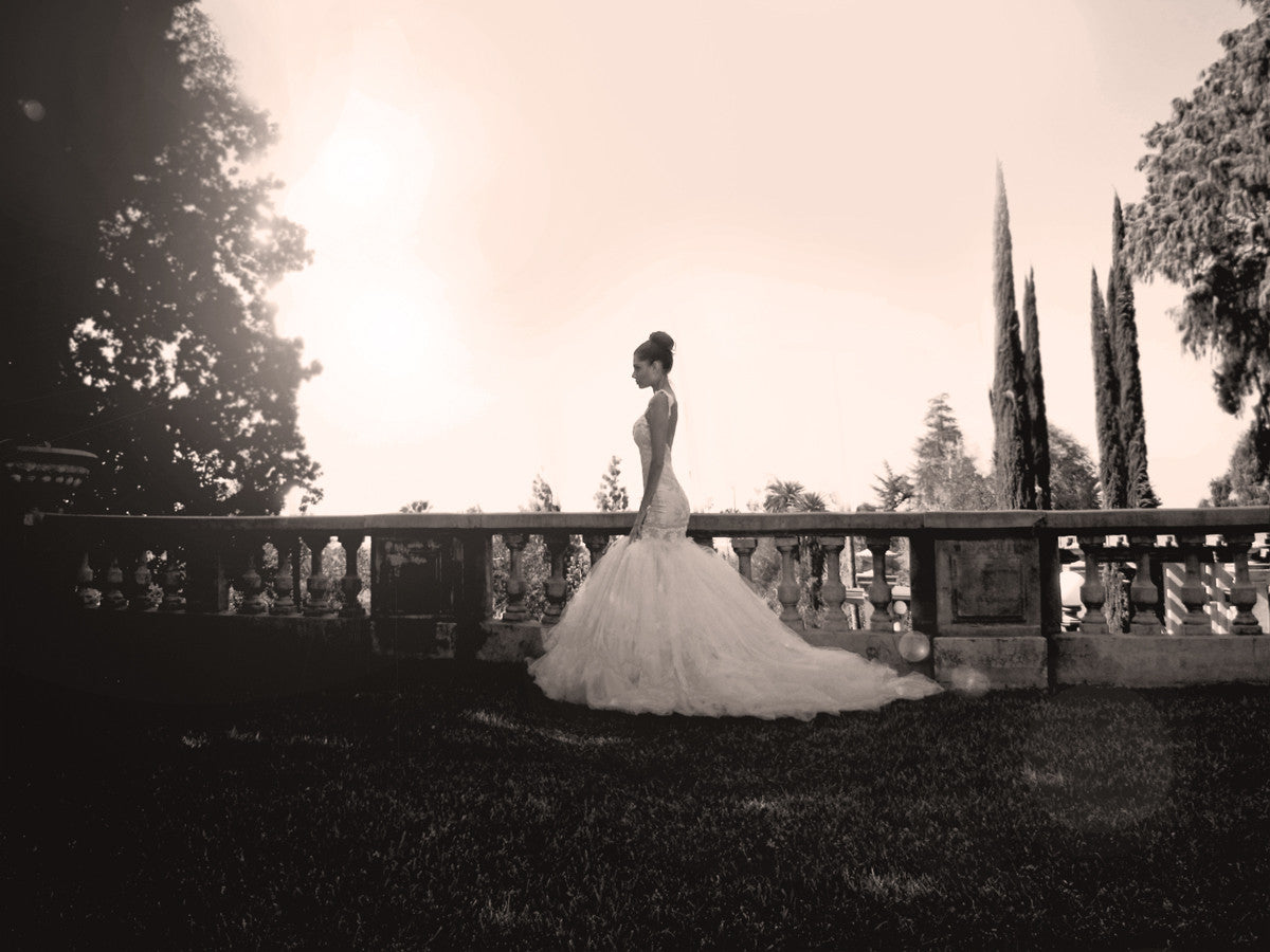 Vintage inspired bridal. Wisteria gown by Lauren Elaine Bridal.