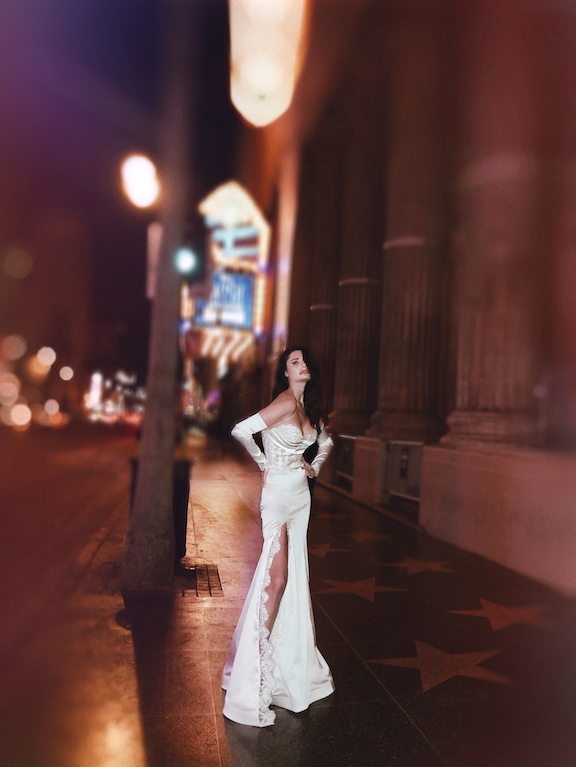 Statement wedding gowns by Lauren Elaine Bridal of Los Angeles