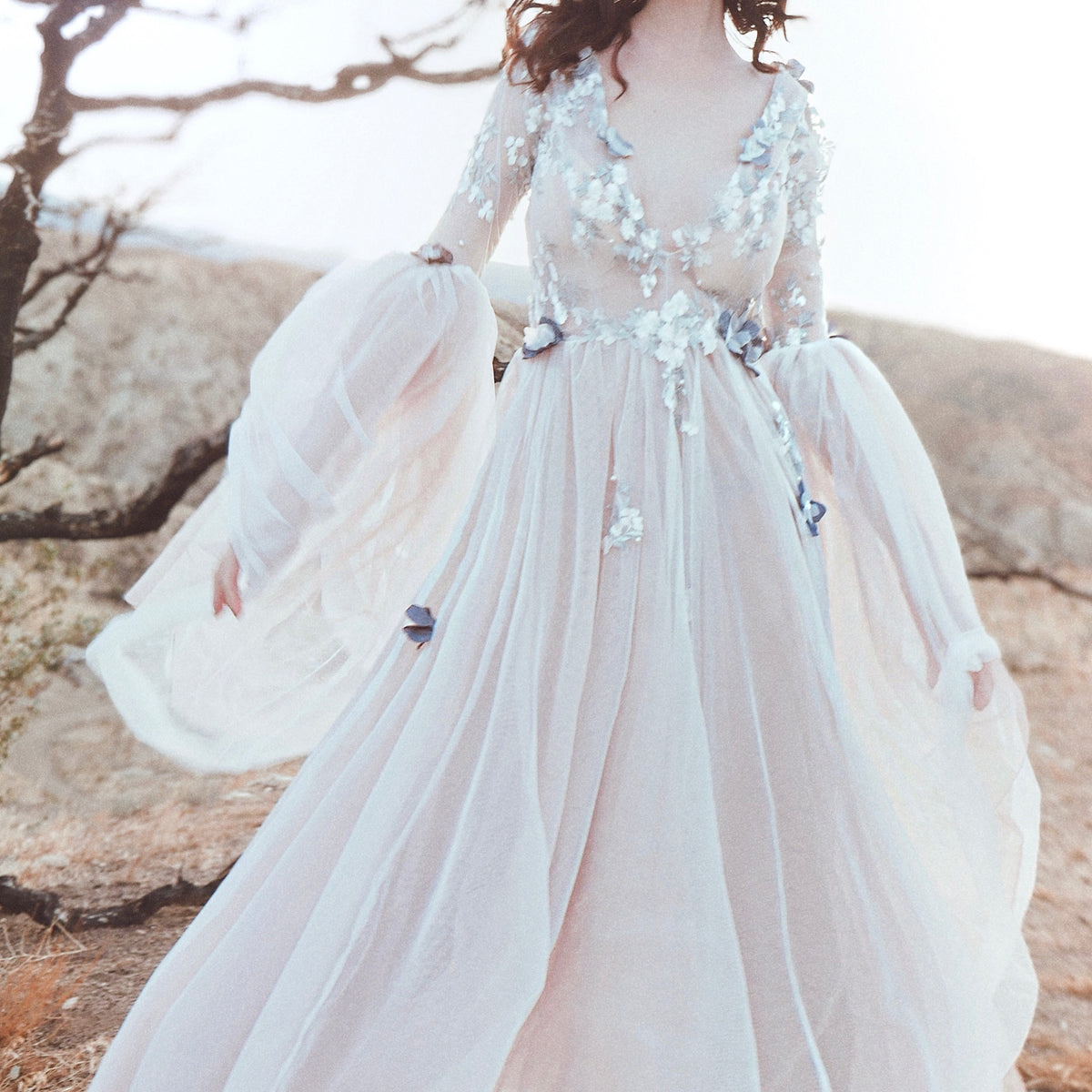 Blue Maxi Dress Boho Light Blue Dress Mermaid Bridal Gown Collection  Elegant Mermaid Wedding Dresses Shop