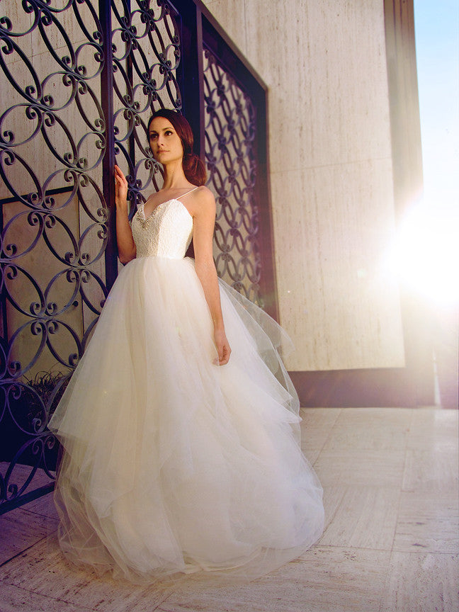 princess wedding dresses by Lauren Elaine Bridal in Los angeles, Ca