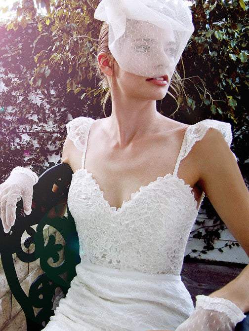 Gardenia gown by Lauren Elaine Bridal, Affordable, made in the USA bridal