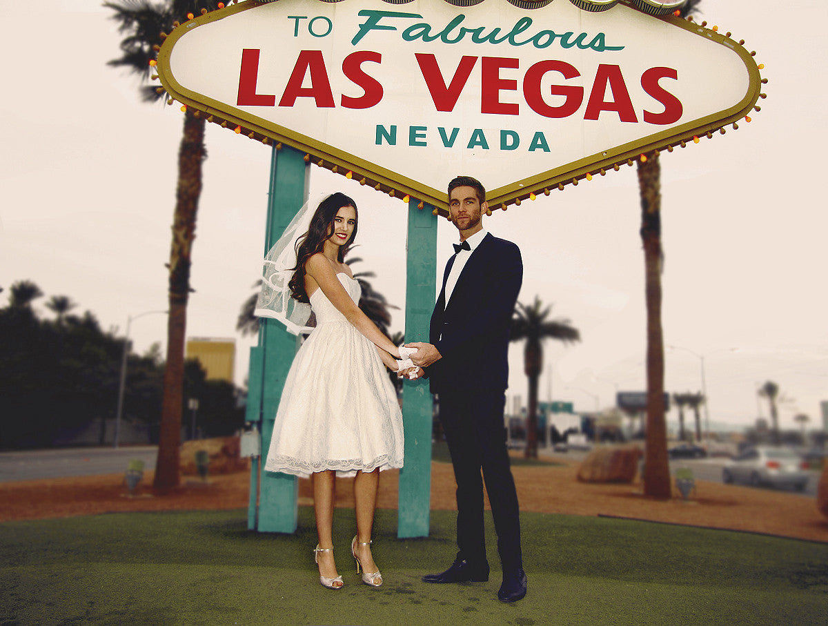 Las Vegas wedding editorial. Reception Collection by Lauren Elaine Bridal.
