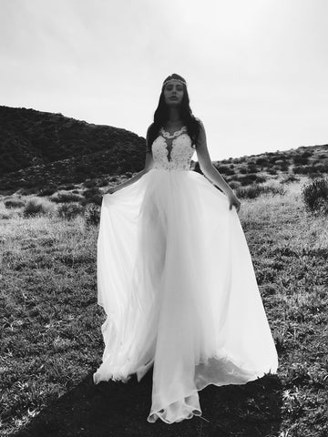 LAUREN ELAINE BRIDAL: Monarch Gown